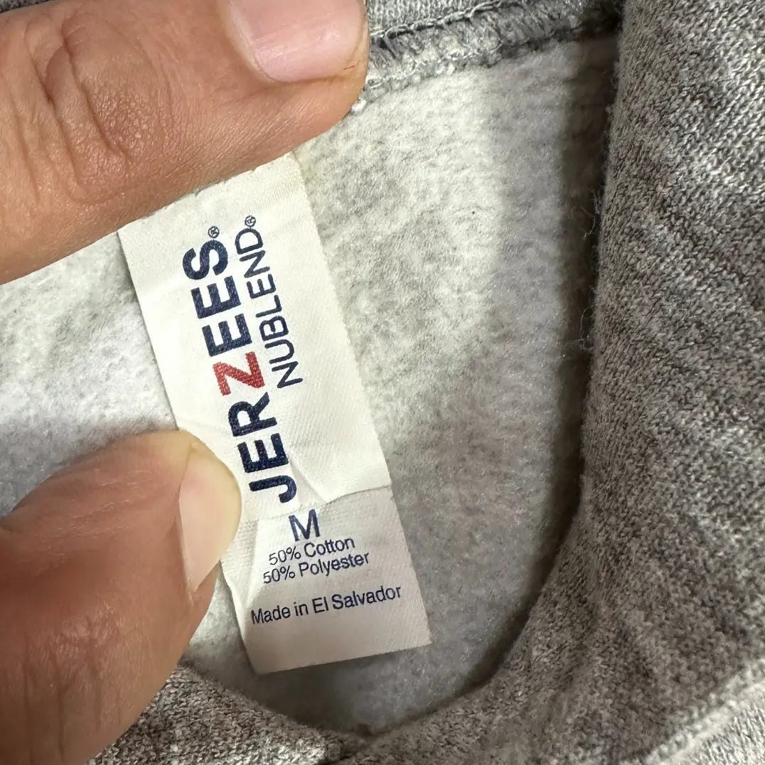 🧥 Jerzees Wolcott Eagles Grey Hoodie