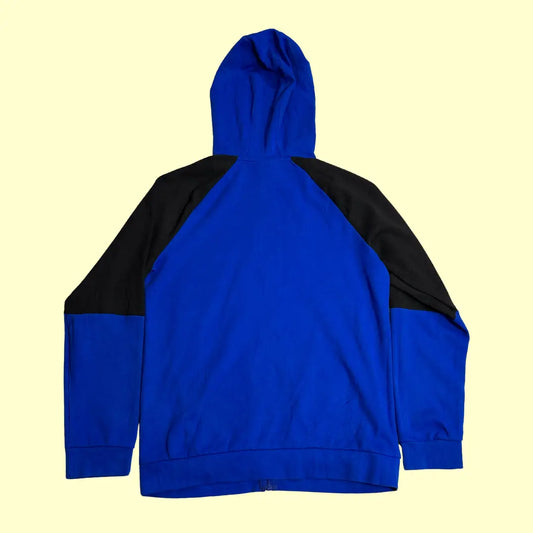 🧢 Athletic Works Blue & Black Zip-Up Hoodie