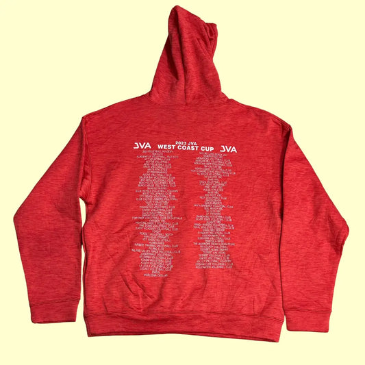 🔥 Dynasty Sportswear “West Coast Cup 2023” Red Hoodie