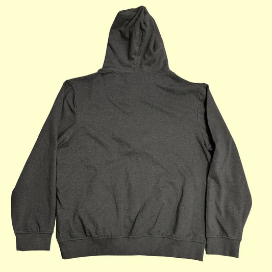🖤 Threadbare Denim Corps Charcoal Zip-Up Hoodie
