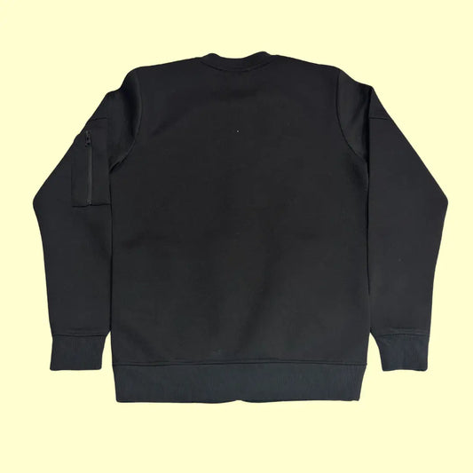 🖤 Piazza Italia Man Black Zip-Up Sweatshirt