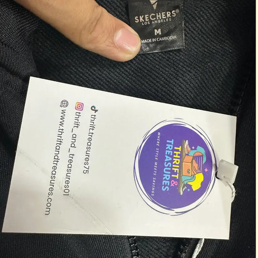 Skechers Black Track Jacket – Size M