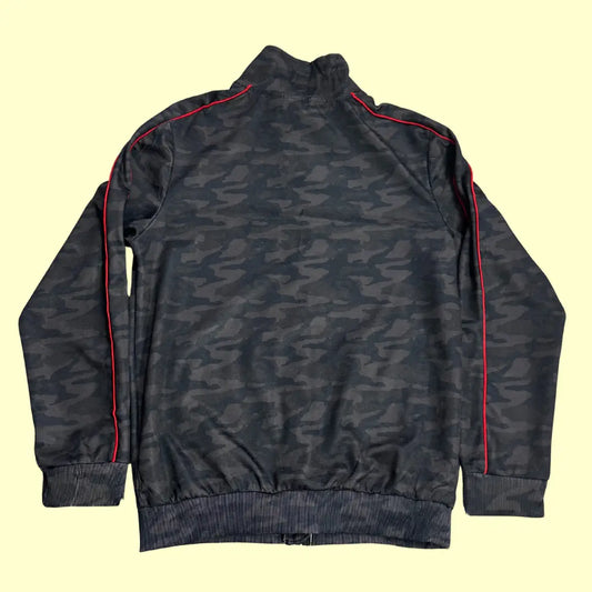 Supply & Demand NYC Camo Track Jacket – Youth XL (13–15) – Black/Red