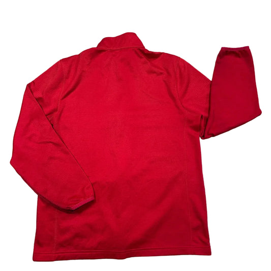 Athletic Works® Red Full Zip Performance Track Jacket(M)