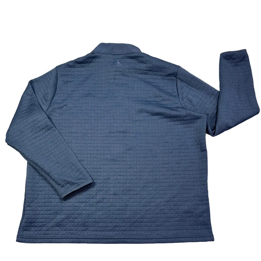 ADIDAS® Blue Quarter Zip Performance Pullover(2XL)