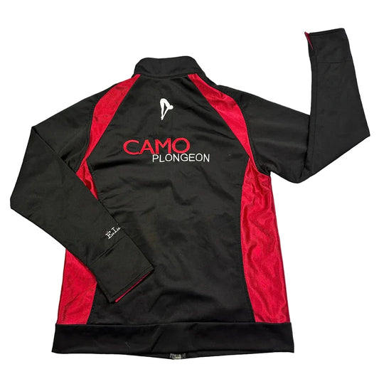 Camo Plongeon® Black Performance Track Jacket(M)