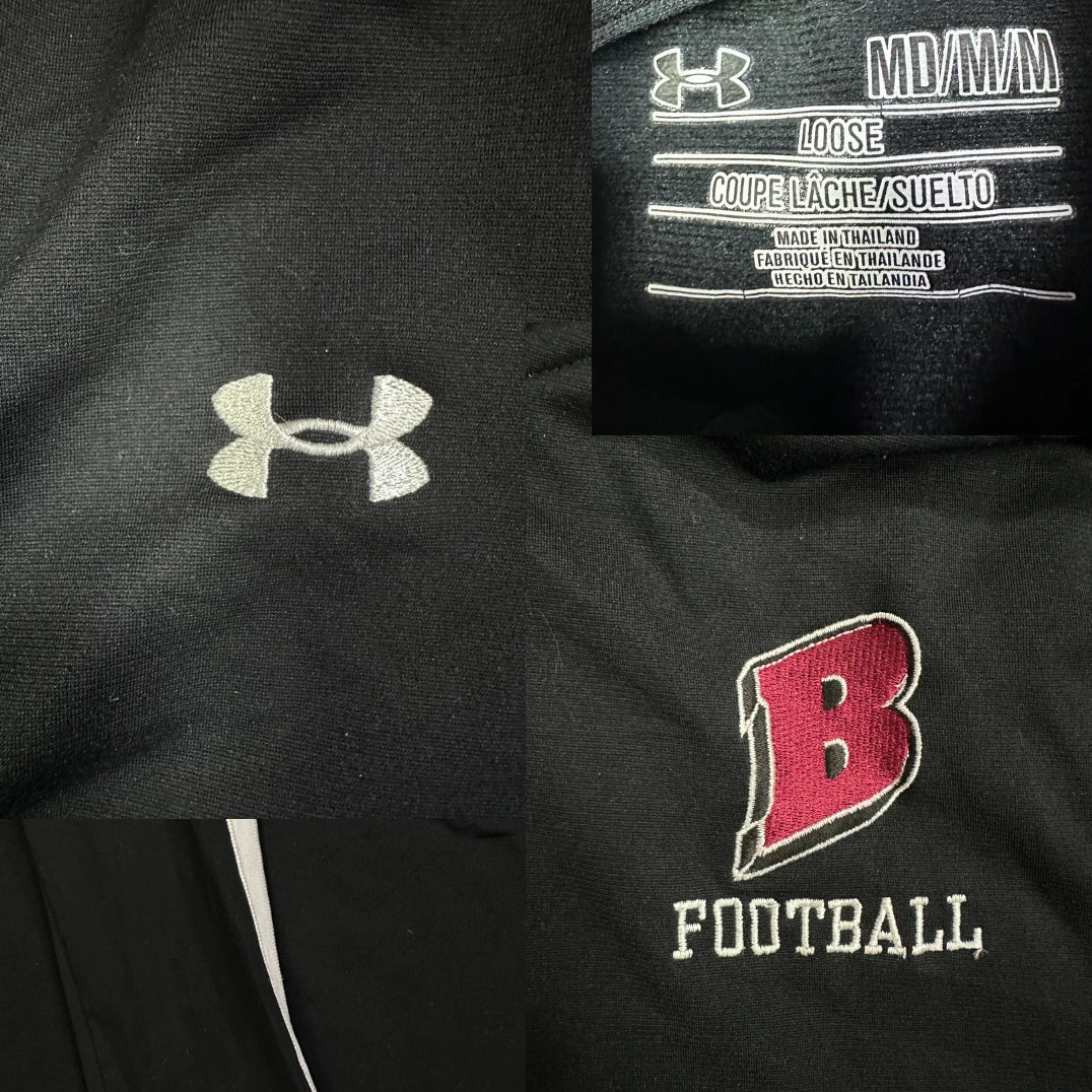 Under Armour® Black Loose Football Jacket
