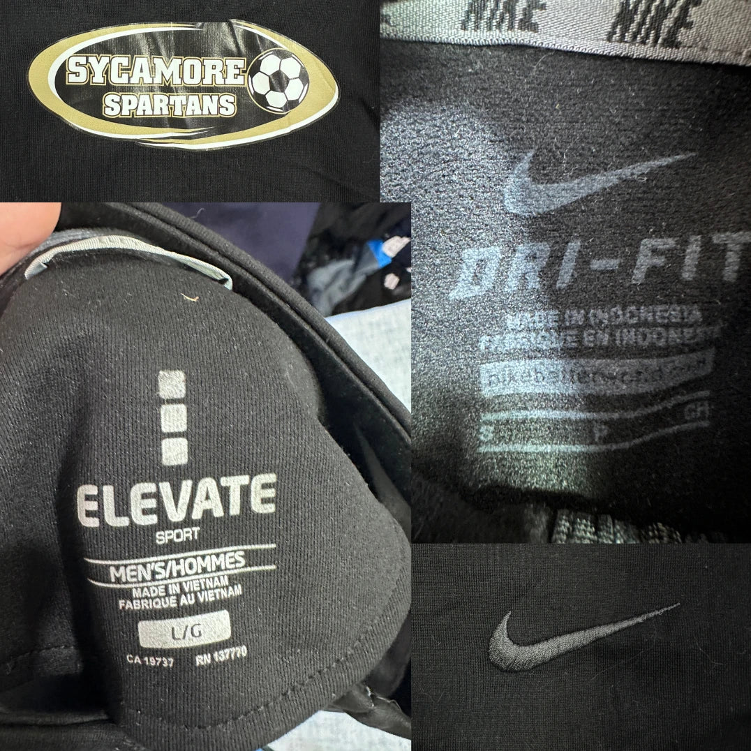 Nike® Black Dri-FIT Quarter Zip Training Pullover