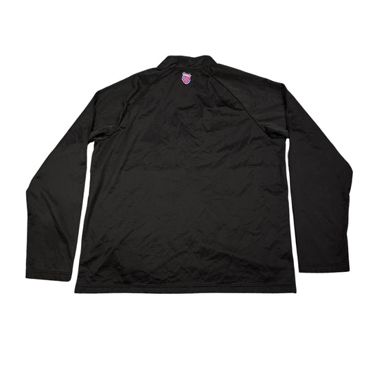 K-Swiss® Black Color Block Track Jacket 🖤