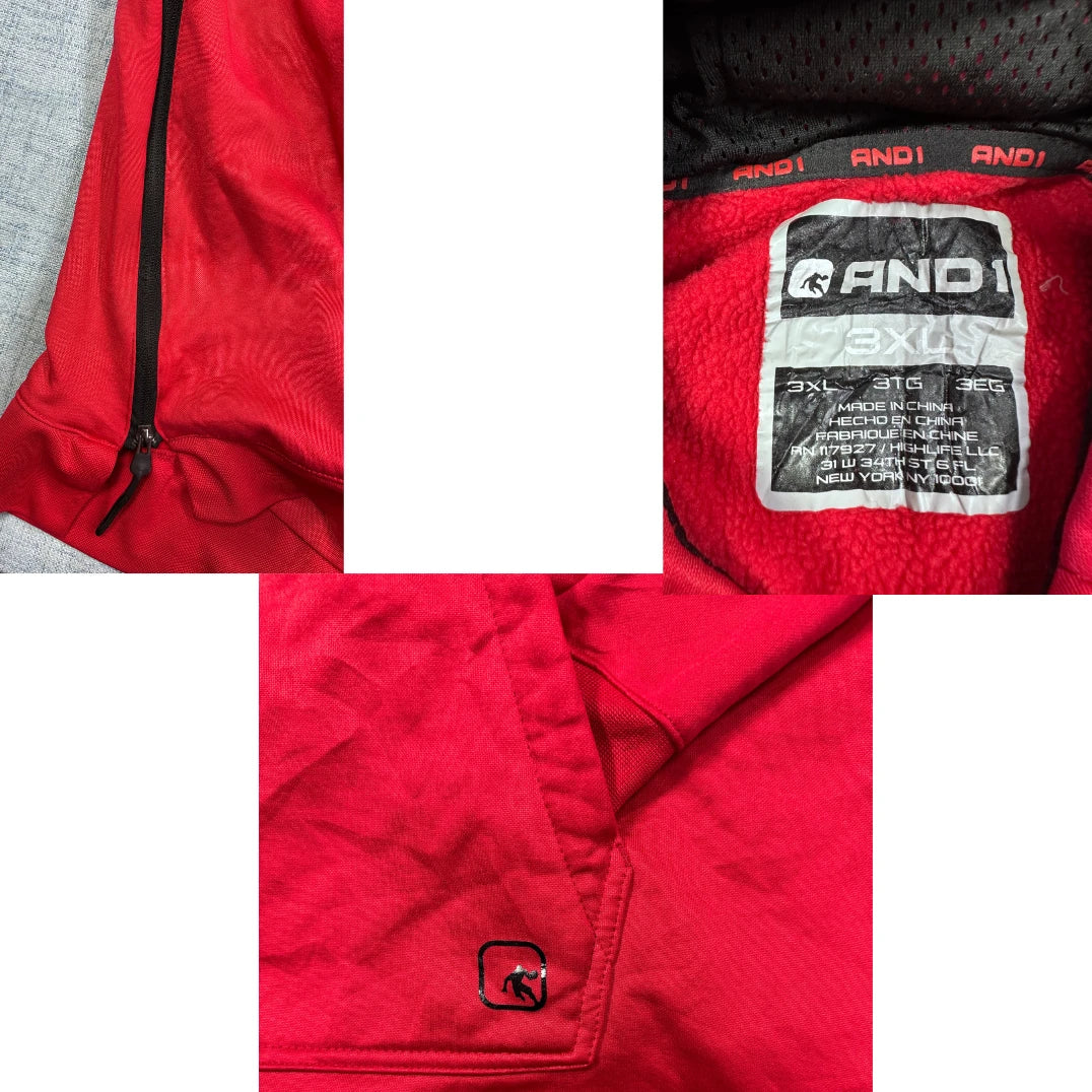 AND1® Fleece Hoodie(3XL)