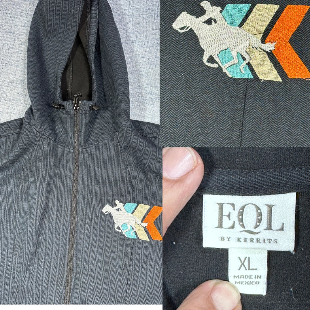 EQL® Hooded Zip Jacket-XL
