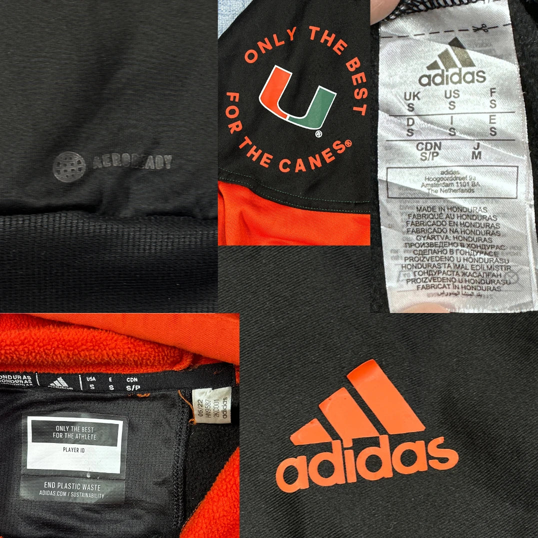 Adidas® Black Hurricanes Hoodie-S