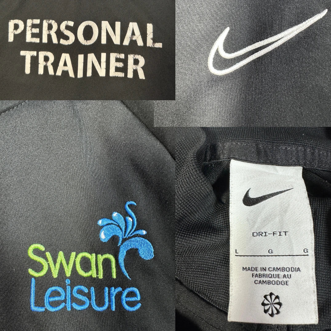 Nike®Black Dri Fit Track Jacket