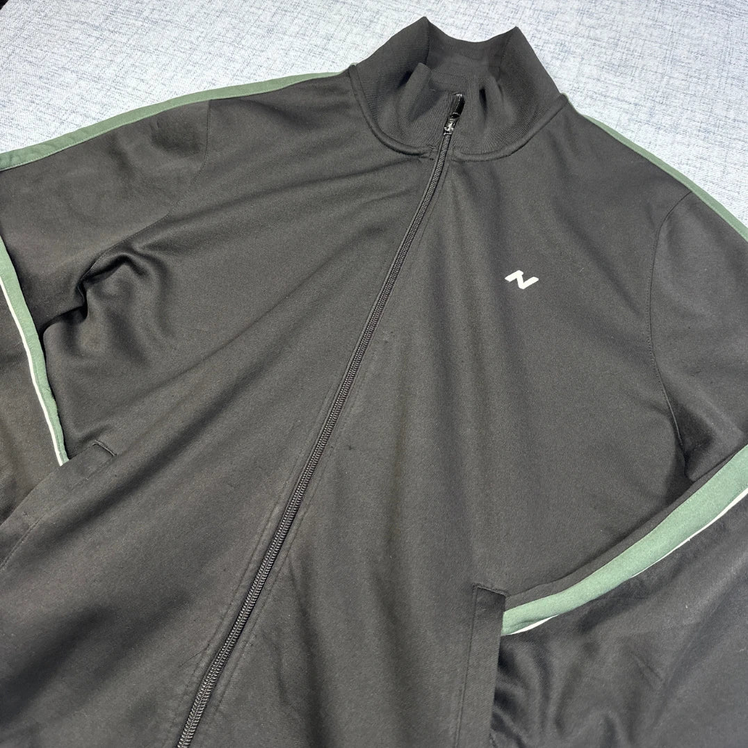 NET® Black Zip Track Jacket-XL