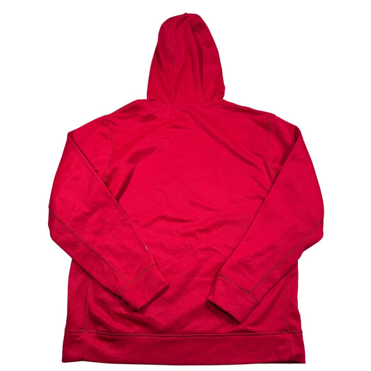 BSN Sports Red Roundball Classic Pullover Hoodie-Large