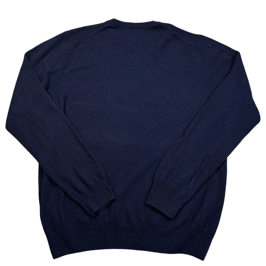 M&S® Navy Wool Sweater Crewneck-XL