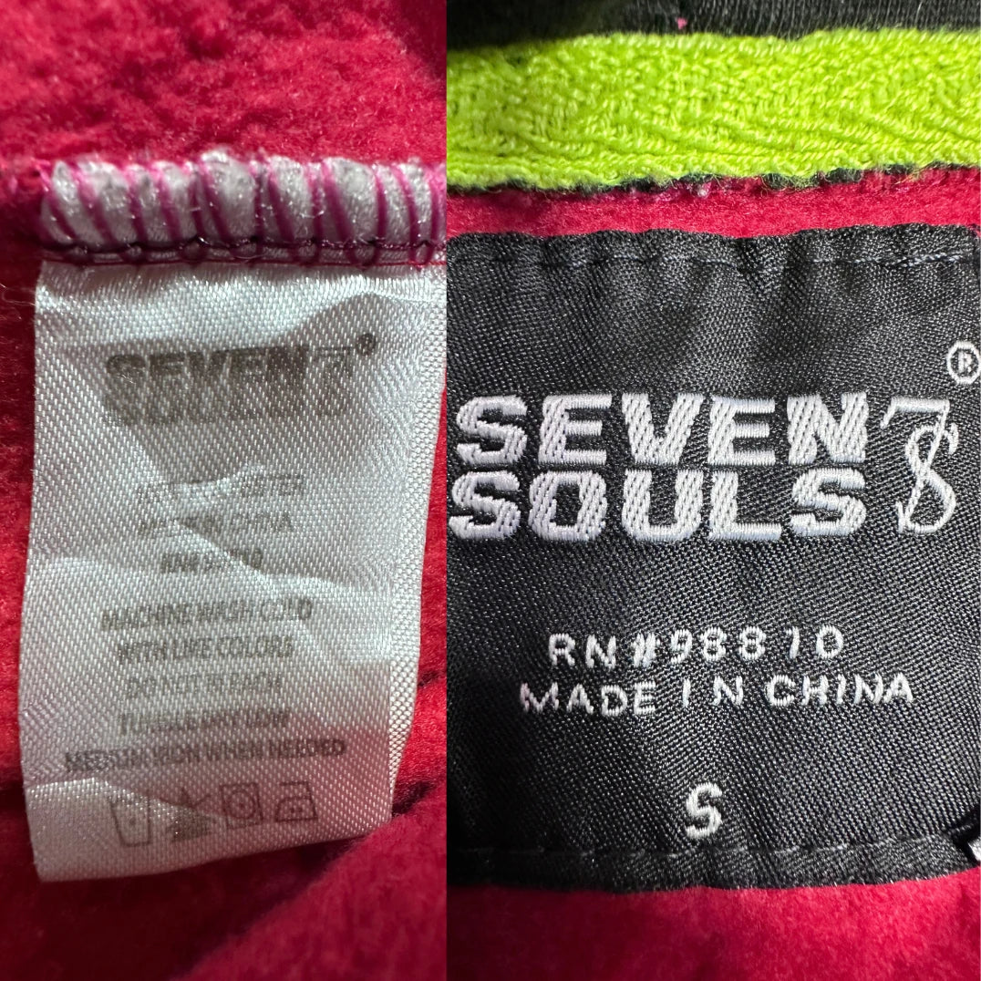 Seven Souls® Red Pullover Hoodie 23-S