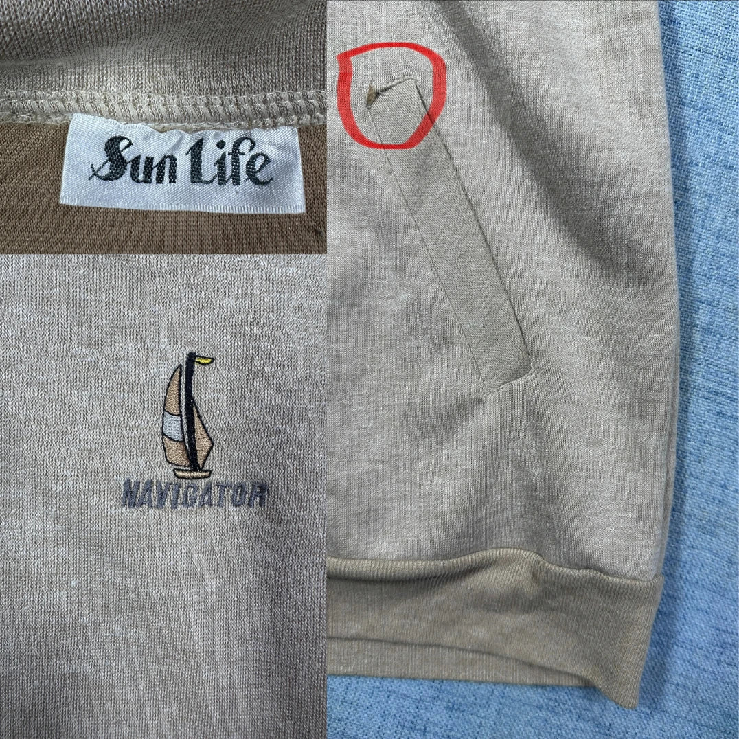 Sun Life® Beige Navigator Jacket-L