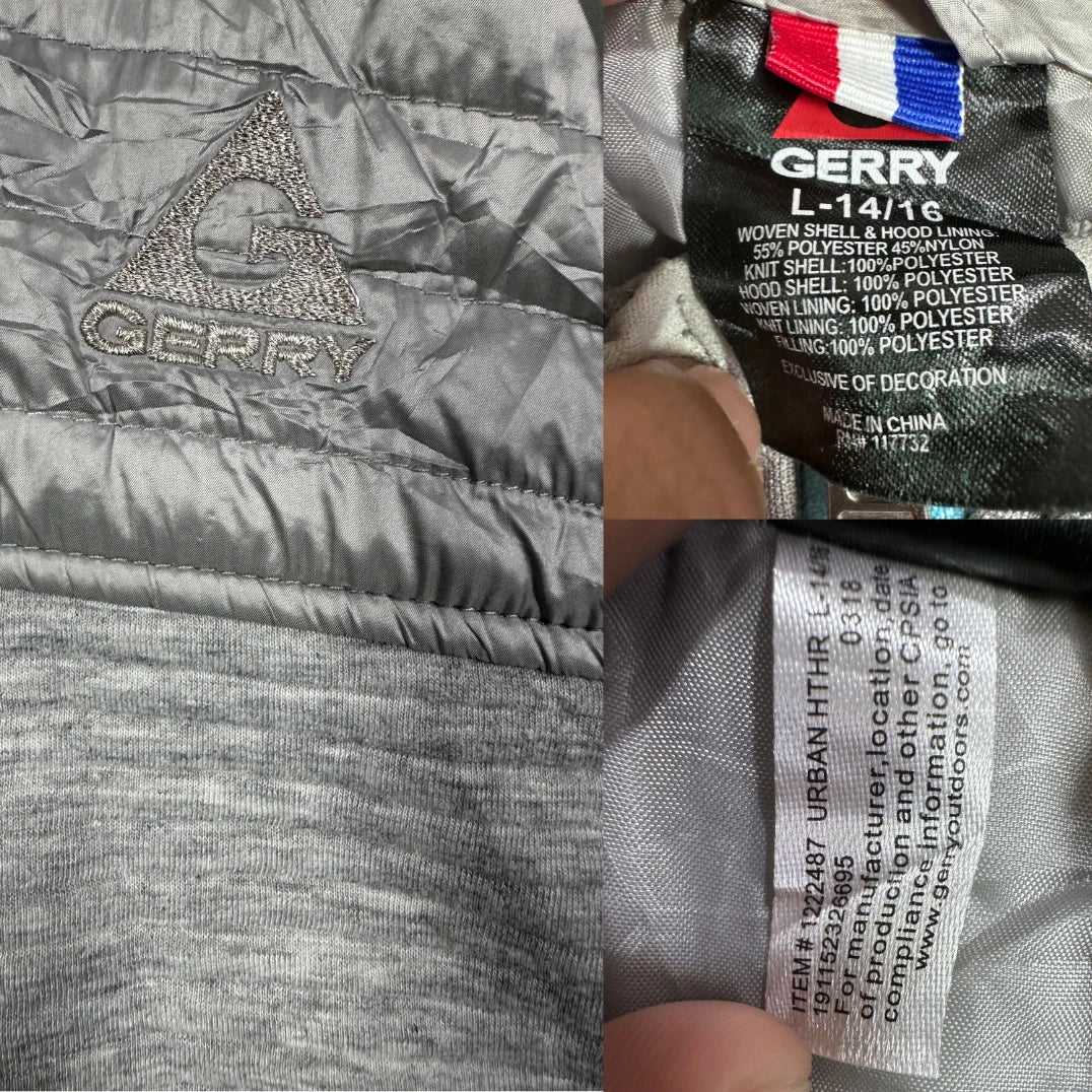 Gerry® Gray Hooded Jacket-S