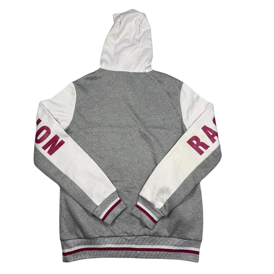 Men Star7® White Pullover Hoodie-L