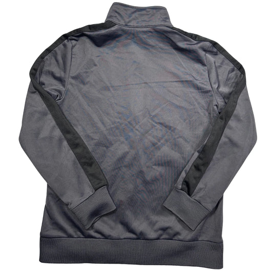 Sport-Tek® Grey Track Jacket Black Stripe-YM