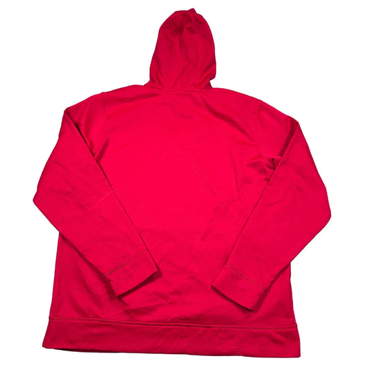 Port and Company Red Graphic Hoodie-L Hoodies