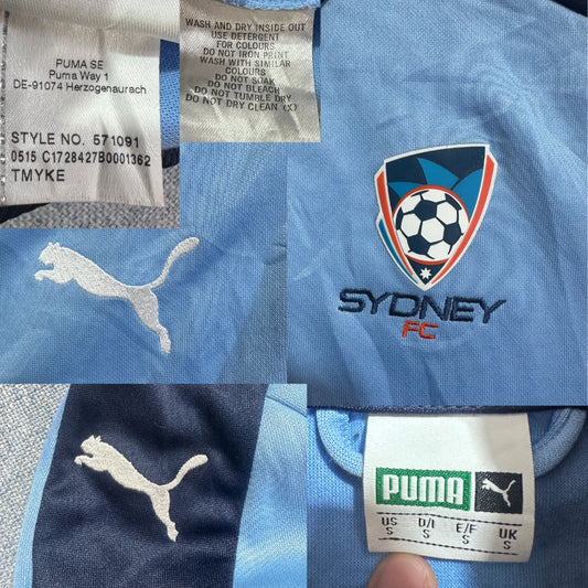 Puma® Sky Blue Navy Track Jacket-S