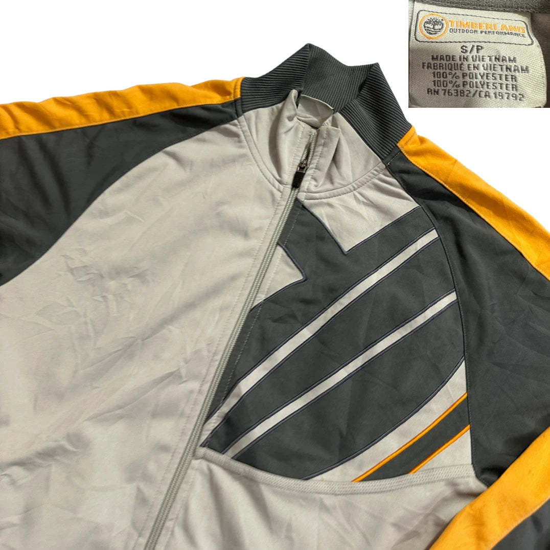 Timberland® Grey Orange Panel Track Jacket-S