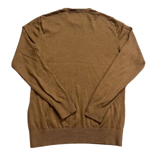 GAP® Brown Merino Wool Crew Sweater-S