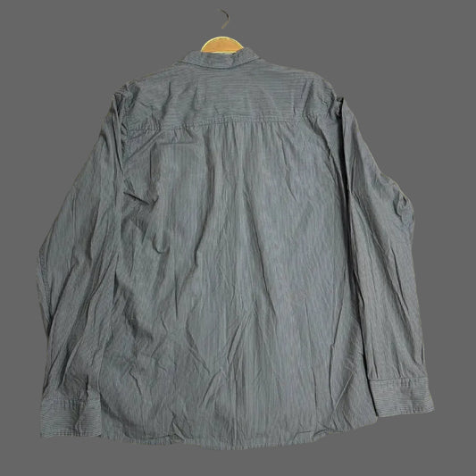 Blend The World Striped Casual Shirt – Men’s XL|CHEST 23