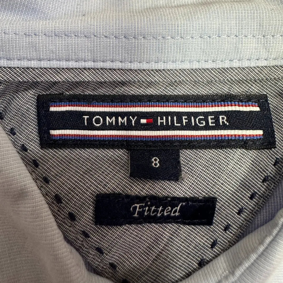Tommy Hilfiger Fitted Patchwork Colorblock Shirt