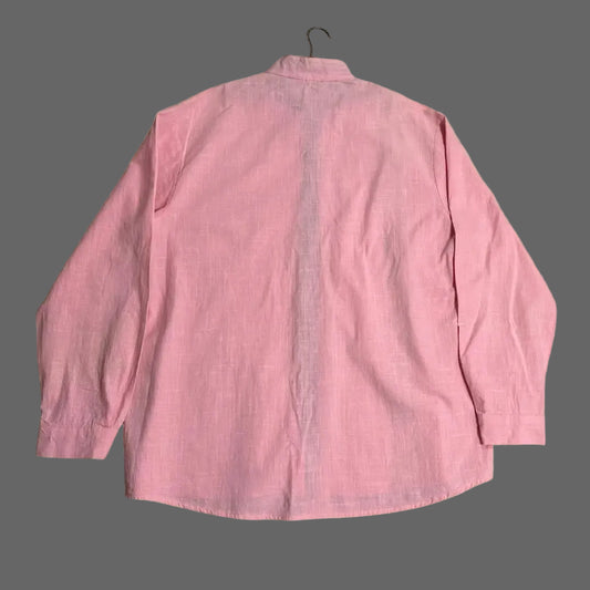 Pink Embroidered Casual Shirt|CHEST 23