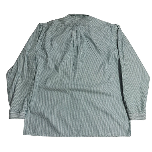 Amann Men’s Traditional Striped Long Sleeve Button Down Shirt 👔|CHEST24
