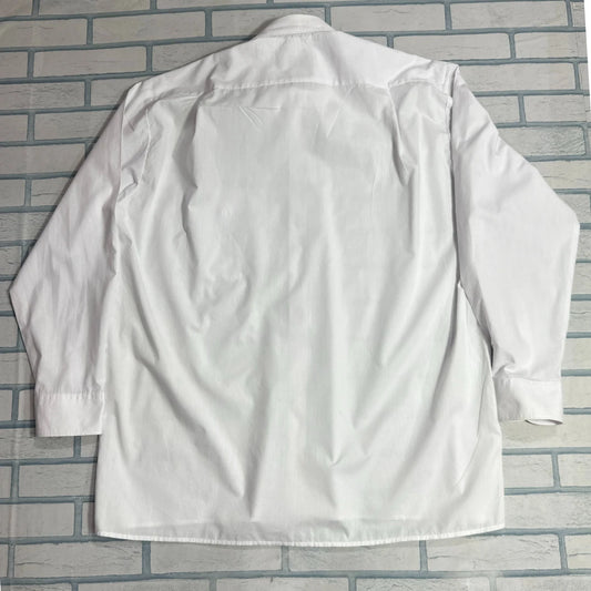 Patrick O’Connor City Line Classic White Button-Down Shirt 👔|CHEST 25