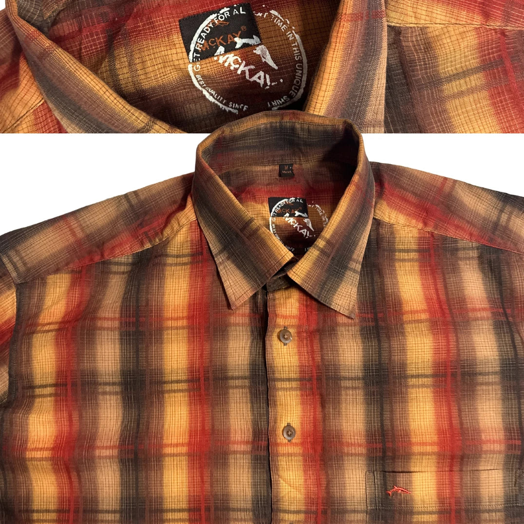 MCKAY®Heritage Plaid Casual Shirt 🍂👕CHEST 24
