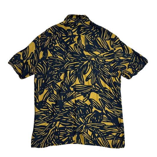 H&M® 🌴 Tropical Print Short Sleeve Button-Up Shirt(S)