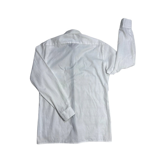 👔 Royal Class® White Modern Fit Dress Shirt(L)