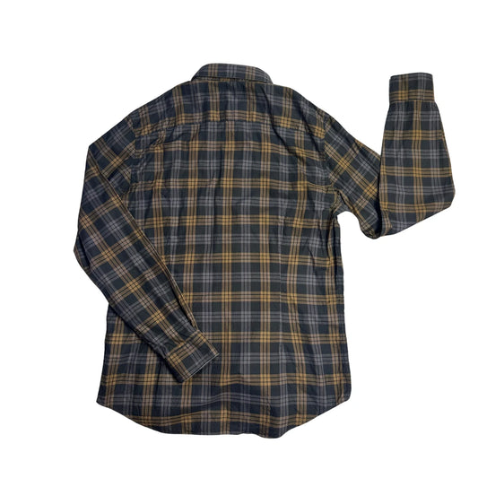 Esprit® Brown Check Slim Fit Shirt 🤎(L)