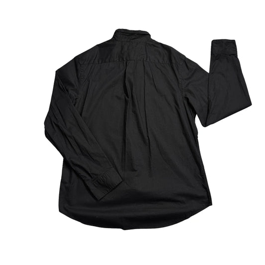 Old Navy® Black Slim Fit Long Sleeve Shirt(L)