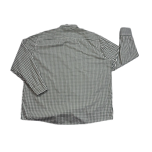 CASA MODA® Green & White Check Casual Shirt(2XL)