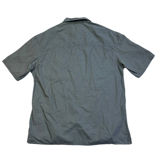H&M® Grey Relaxed Fit Casual Short Sleeve Shirt(M)