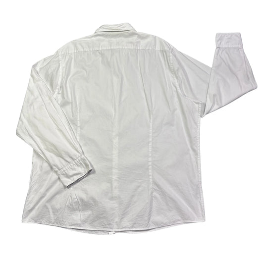 Benvenuto® White Modern Fit Button-Down Dress Shirt(2XL)