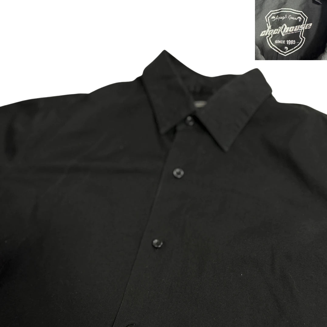 Chock House ® Black Short Sleeve Classic Shirt 🖤