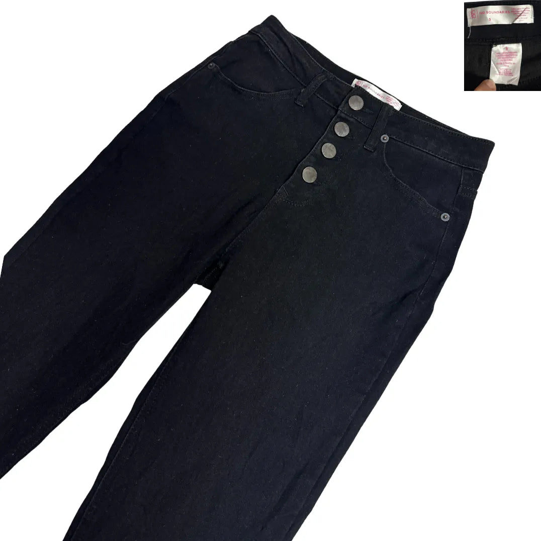 No Boundaries High Waist Button-Front Skinny Jeans ✨