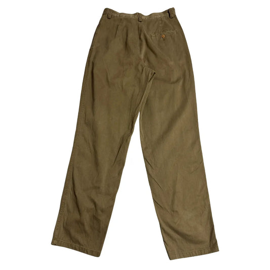 Eddie Bauer Classic Olive Cotton Pants 👖🌿