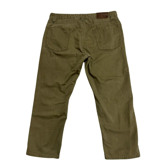 Bean Signature Slim Straight Olive Pants 👖🌿