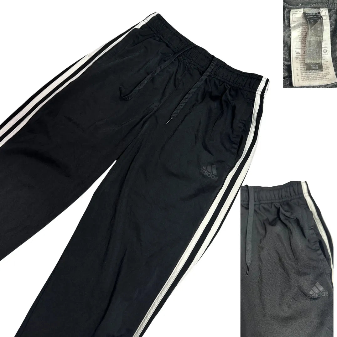 Adidas Black Tapered Track Pants 👖🖤