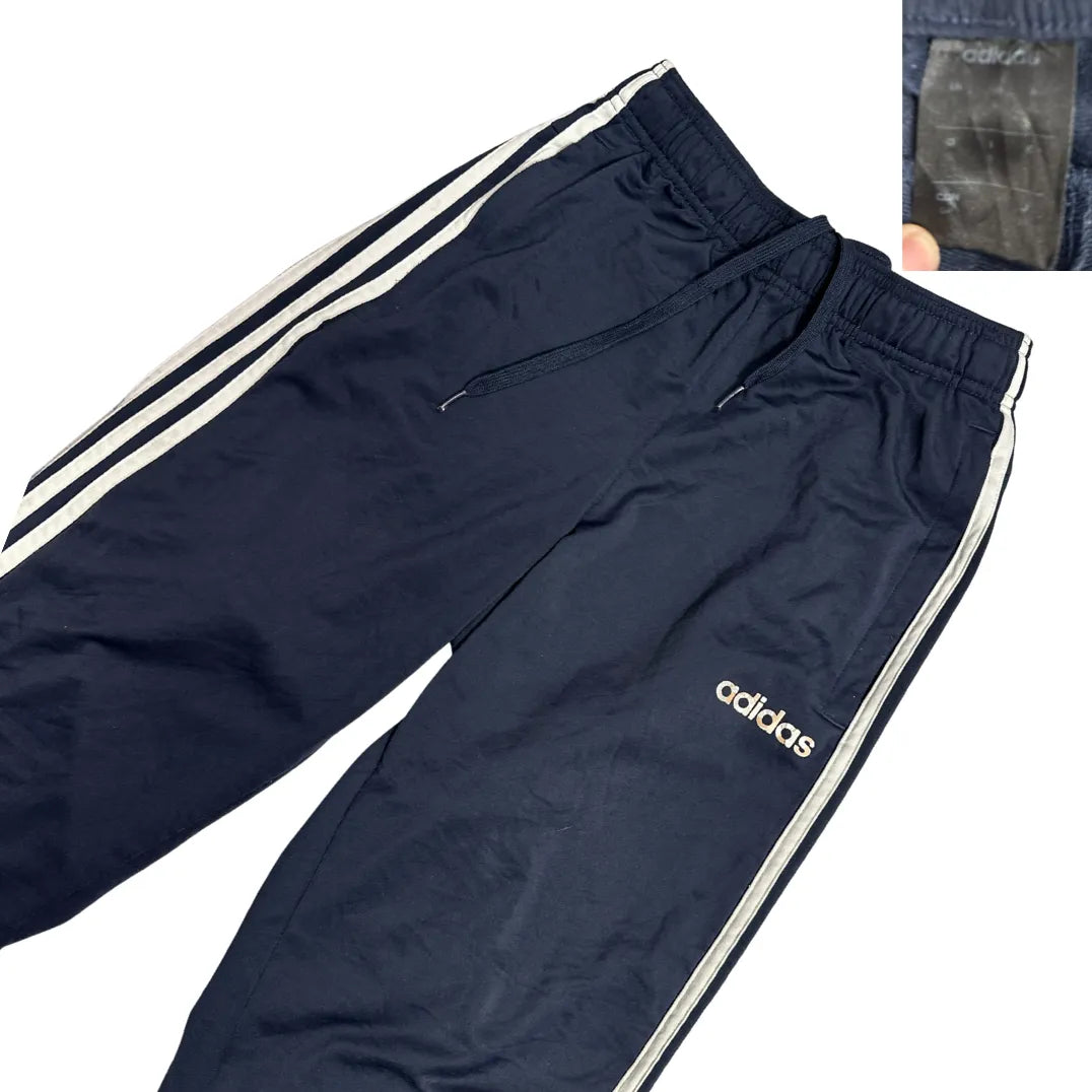 Adidas Navy Blue Tapered Track Pants 👖💙