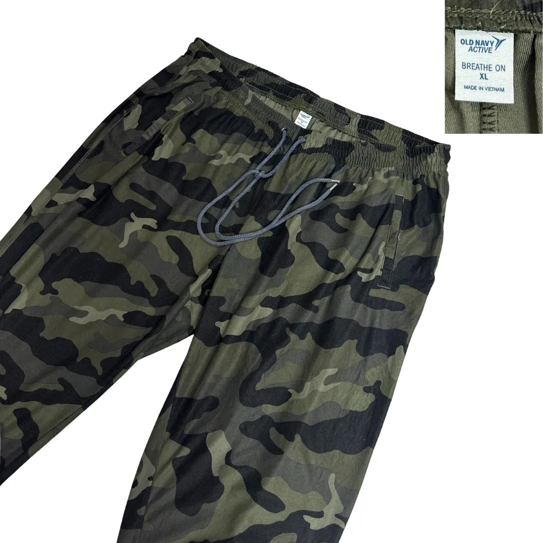 Old Navy Active Camouflage Jogger Pants 🌿🔥