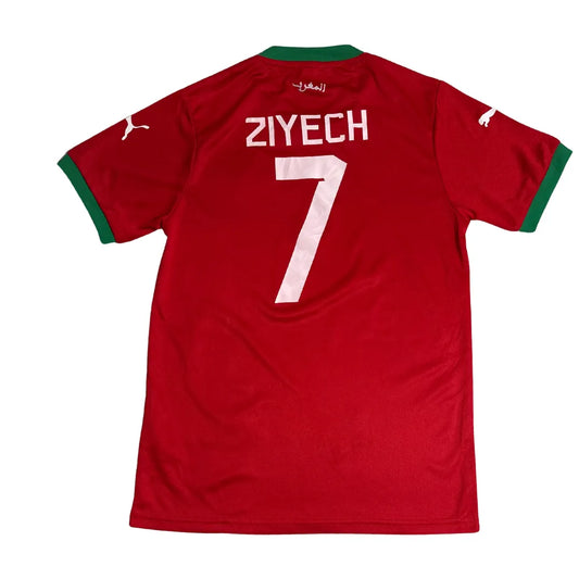Puma Morocco National Team Football Jersey Ziyech 7 🇲🇦⚽